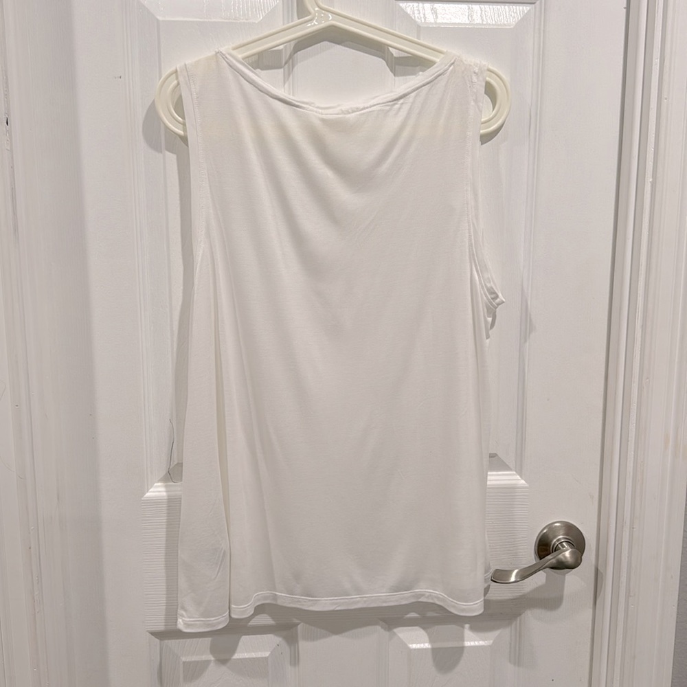 H&M white basic tank top - Picture 2 of 2